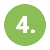 A green circular icon with the number "1." in white, symbolizing top-tier chiropractic care.